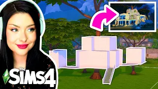 Attempting a Treehouse Build Challenge in The Sims 4 (and turning it into a ~lush luxury dreamhouse)