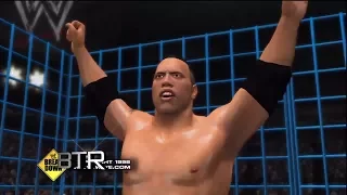 WWE 13 Attitude Era Mode Brothers Of Destruction Story Episode 13 1# Contender Steel Cage Match