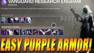 DESTINY 2 | How to Obtain LEVEL 20 LEGENDARY ARMOR EASY!