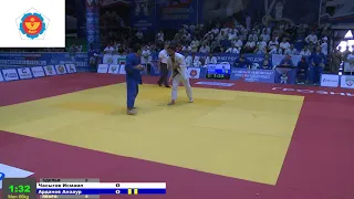 66 kg Часыгов И Арданов А 01 07 2018 Т1 Чемпионат России по дзюдо среди клубов, ГРОЗНЫЙ