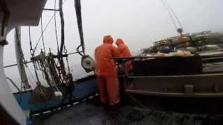 Commercial Crab Fishing on F/V Condor II run then set 2013-2014