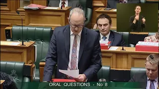 Question 8 - Tamati Coffey to the Minister of Housing and Urban Development