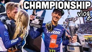 WINNING THE 250 WEST SUPERCROSS CHAMPIONSHIP | Christian Craig Clinches Title in Salt Lake City 2022