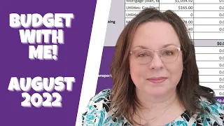 AUGUST 2022 BUDGET SETUP | ZERO BASED BUDGET | MONTHLY HOUSEHOLD BUDGET