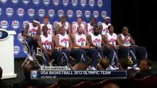 2012 USA Basketball Olympic Team Introduction