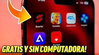 Cómo Instalar Aplicaciones FUERA del App Store en iPhone SIN COMPUTADORA y GRATIS | Tutorial Scarlet