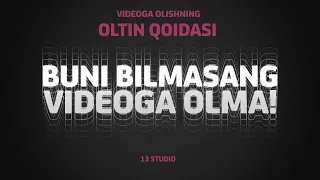 UCHLIK QOIDASI VIDEOGA OLISH SIRLARI MOBILOGRAFIYA VA VIDEOGRAFIYA