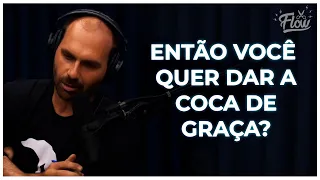 EDUARDO BOLSONARO E MONARK DEBATEM FEROZMENTE SOBRE DR*GAS | Cortes do Flow