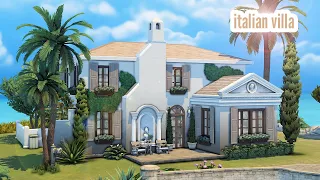 italian villa  The Sims 4 speed build