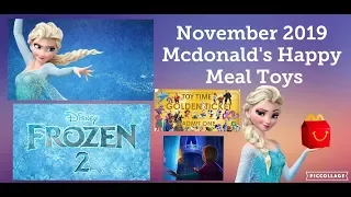 Mcdonald's May Get Frozen 2 Movie Happy Meal  in November 2019 Prediction!