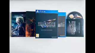 FFVII remake Deluxe Edition PS4 **UNBOXING**
