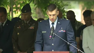 Memorial Day ceremony at Dulaney Valley Memorial Gardens