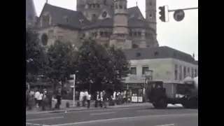 Mainz ende der 70er Jahre Kurzvideo,Innenstadt,Marktplatz,Dom Super 8 Aufnahmen