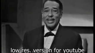 Duke Ellington - UK TV 1961