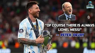 Lionel Messi's Goals & Assist With Peter Drury's Commentary | UCL 2021/22 & La Finalissima 2022!