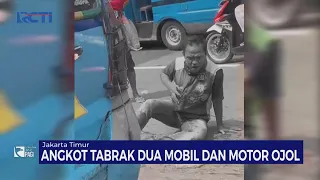 [FULL] Hendak Kabur, Sopir Angkot Ugal-ugalan Ditahan Warga usai Tabrak Ojol dan Mobil - SIP 11/05