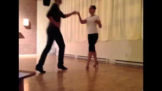 Salsa Beginner Routine at Mambo Fit Studio - feb2016