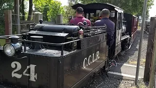 Cleethorps 15 inch gauge railway.