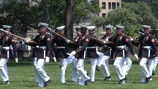 United States Marine Corps Silent Drill Platoon - Fleet Week