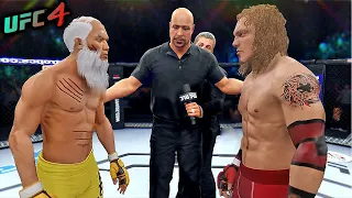 UFC4 | Old Bruce Lee vs. WWE Edge (EA sports UFC 4)