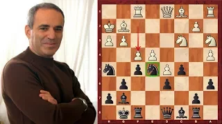 Garry Kasparov's most outrageous chess game against Viktor Korchnoi : Luzern ol (1982)