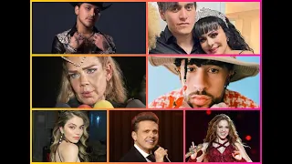 HOY: BAD BUNNY, NIURKA, LUIS MIGUEL, SHAKIRA, MARIBEL GUARDIA, NODAL Y SOFIA CASTRO.