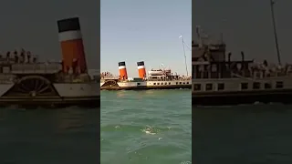 Horn Battle : WAVERLEY vs SHEILDHALL #Hornbattle #ship #waverley #shieldhall