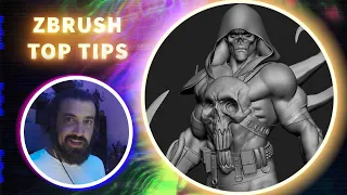 Use Extract, Draw size & Polygroup by Normals in Your Workflow! - ZBrush Top Tips - Franco Carlesimo
