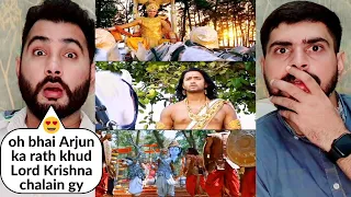 Mahabharat Episode 207 Part 1 | Lord Krishna Want To Drives Arjun Rath |Pakistani Reactions