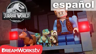 ¡Pisa el freno! | LEGO Jurassic World: Leyenda de la Isla Nublar