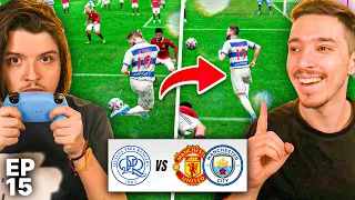 MALDONADO RUPE SPATELE ADVERSARILOR IN MECIURILE TARI CU UTD SI CITY! CARIERA CU QPR #15 / FIFA 23