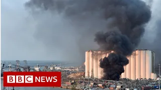 Widespread damage after huge explosion in Beirut - BBC News