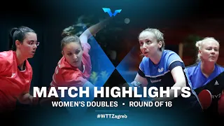 Dora Madarasz/Georgina Pota vs Leili Mostafavi/Audrey Zarif | WD | WTT Contender Zagreb 2022 | (R16)