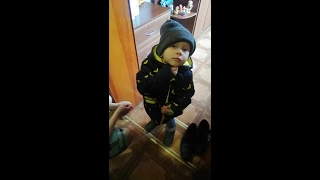 Видео-бомба! Даже Вы до такого не додумались бы! Как мой Сын в Детский Сад за братом собирался.