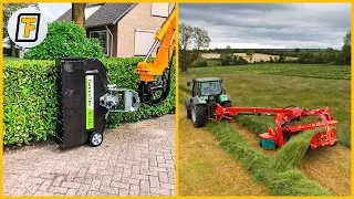 ⚡ Satisfying Incredible Hedge Trimmer & Grass Cutting Machines ▶ 8  [with TechFind Commentary]