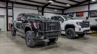 2024 Denali HD with 4” Cognito vs 2022 AT4HD with 5” BDS