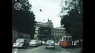 1964 - Wien - Autofahrt - Vienna - Car Ride - 8mm - 1960s - Austria - 1960er - Österreich