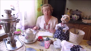 Как сделать куклу - грелку на чайник