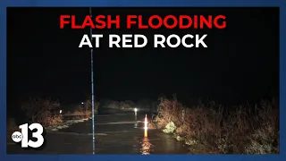 Flash flooding causes delayed opening at Red Rock Scenic Loop