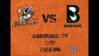 Danbury Hat Tricks vs Binghamton Black Bears | 1.21.23