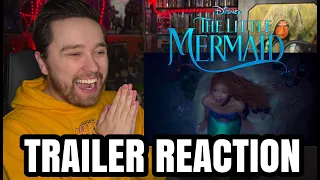 The Little Mermaid (2023) Official Teaser Trailer Reaction | D23 Expo 2022