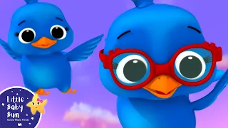 Two Little Dicky Birds | Nursery Rhymes and Kids Songs | Little Baby Bum