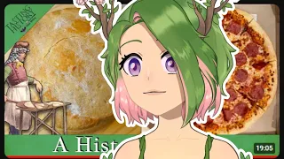 Pizza Croissant?! 500 Year old Pizza vs Todays Pizza | Cami React | Tasting History