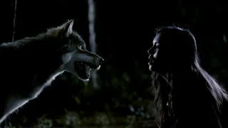 TVD 3x2 - Damon distracts the wolf to save Elena, Stefan tells Damon to keep her away from him | HD
