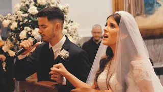 Casamento Católico ( ELE CANTOU! )