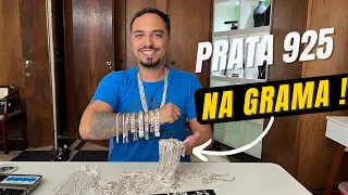 PRATA 925 MASCULINA NA GRAMA REVELEI PREÇO E COMO COMPRAR !