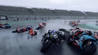 #motogp crash 2020 ( 1080 60 fps ) amazing video