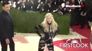 Madonna at The Met Gala Red Carpet 2016