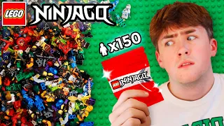 I Opened 150+ NINJAGO MINIFIGURE Packs…