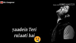 Hairaani Hoti Hai Status : Arijit Singh Sad 😢 WhatsApp Status | Sad Song Lyrics Status